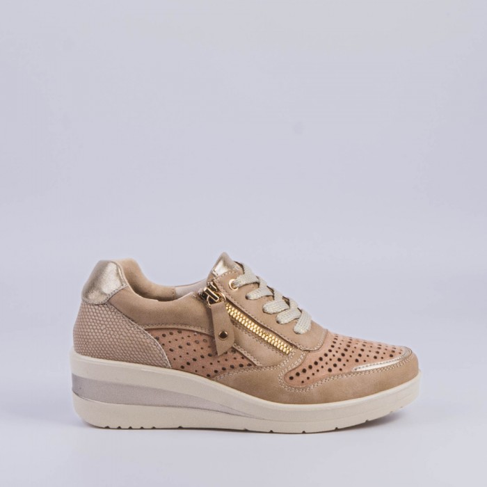 ZAPATO CASUAL MUJER TAUPE...