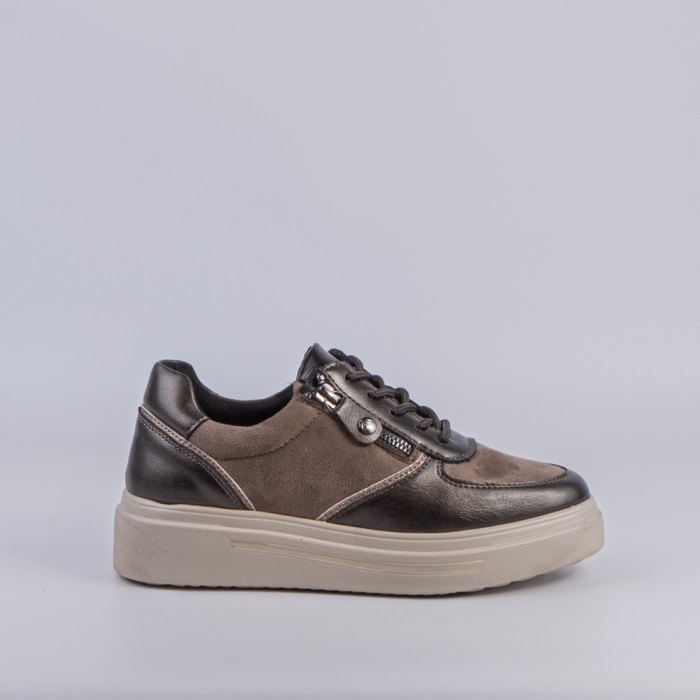 ZAPATO MUJER TAUPE 52356