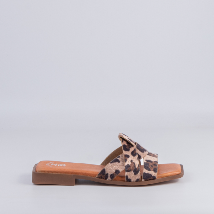 SANDALIA MUJER LEOPARDO 53975