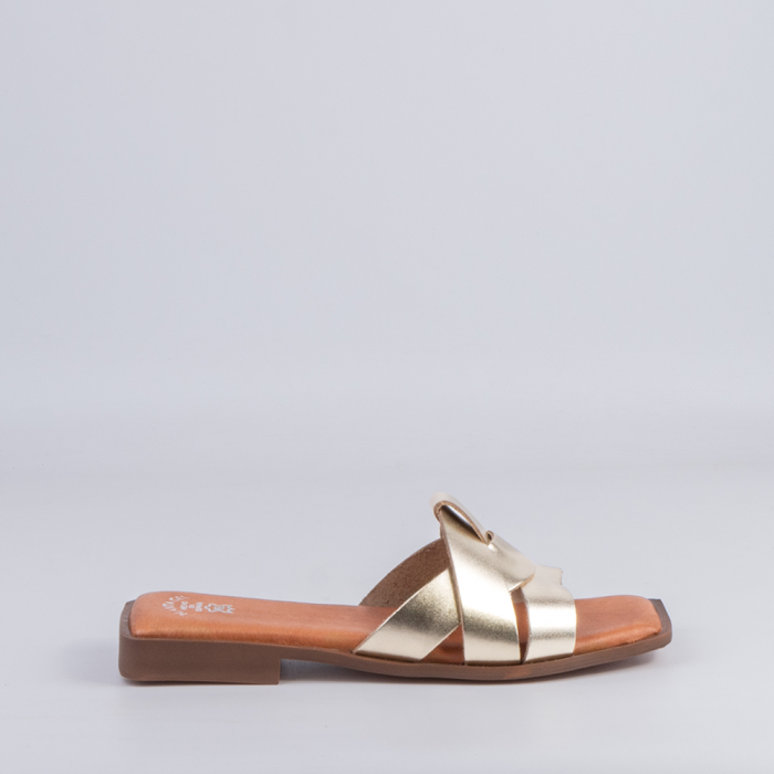 SANDALIA MUJER PLATINO 53985