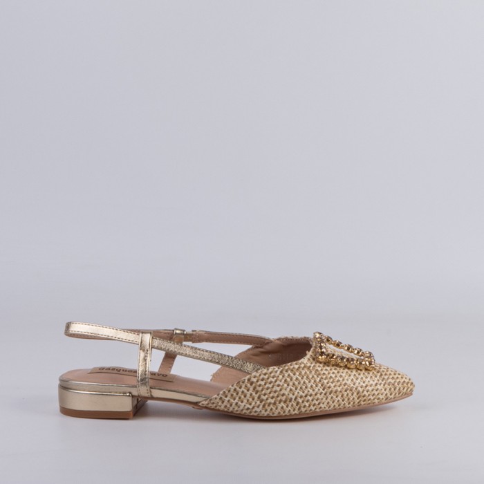 ZAPATO MUJER ORO 54755
