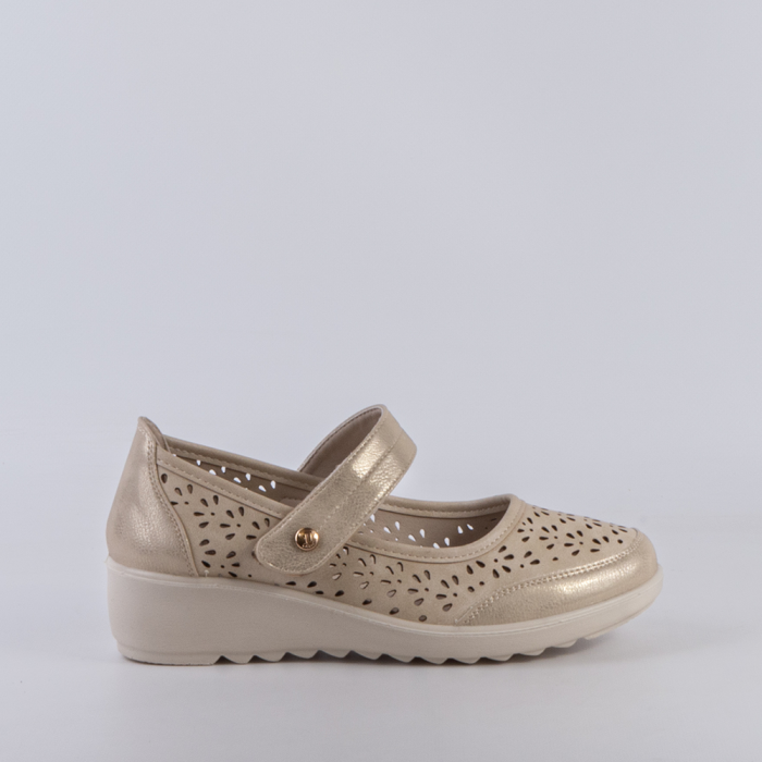 ZAPATO MUJER AMARPIES BEIGE...