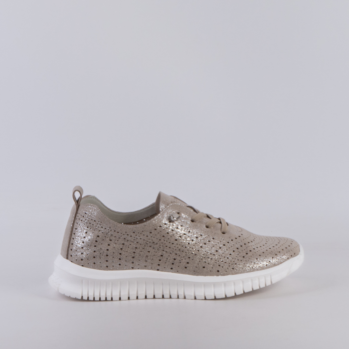 ZAPATO MUJER AMARPIES PLATA...