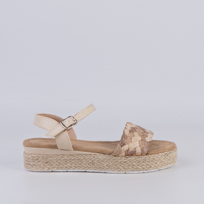 SANDALIA NIÑA NATURAL 26985