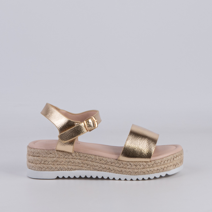 SANDALIA NIÑA ORO 26990