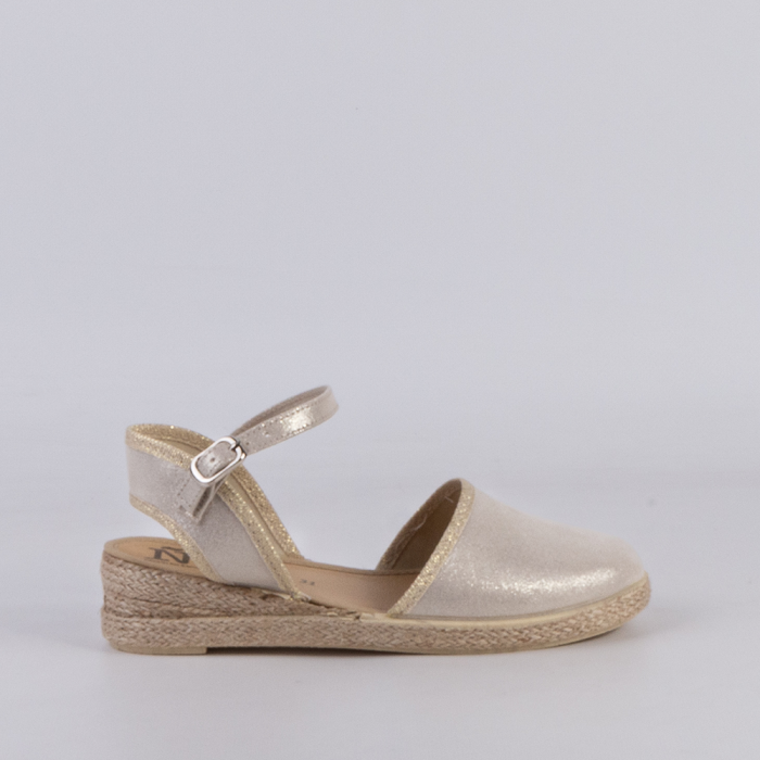 ZAPATO NIÑA ORO 27025