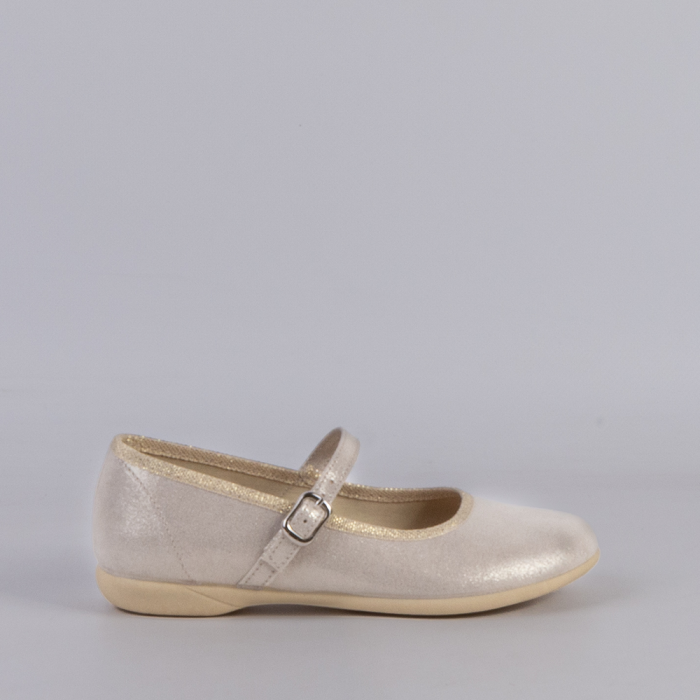 ZAPATO NIÑA ORO 27028