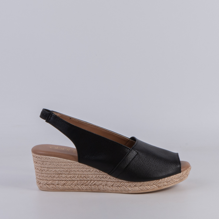 SANDALIA MUJER NEGRO 54911