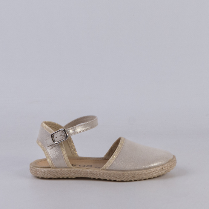 ZAPATO NIÑA ORO 27041