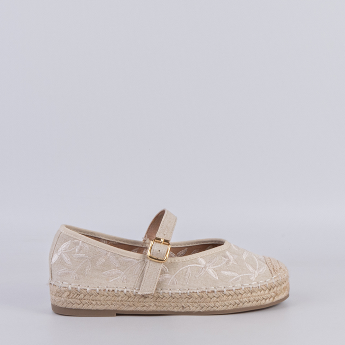ZAPATO MUJER BEIGE 54981