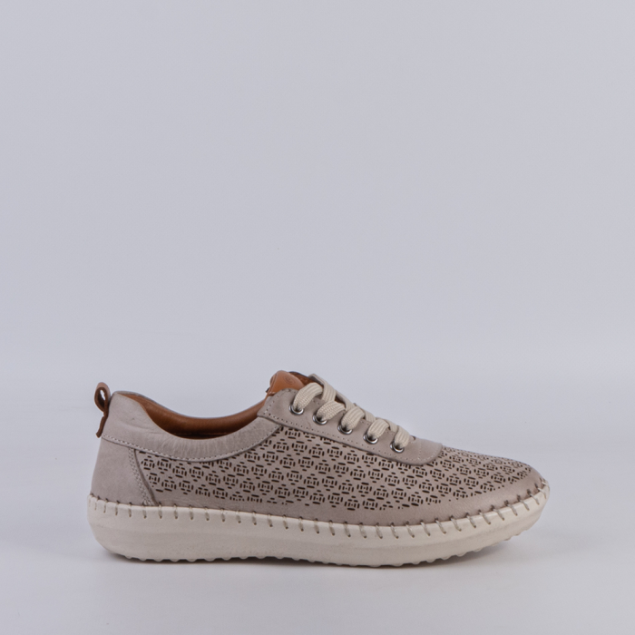 ZAPATO MUJER ERASE TAUPE 55001