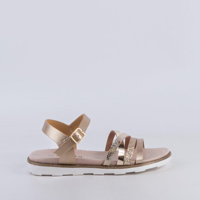 SANDALIA NIÑA ORO 27037