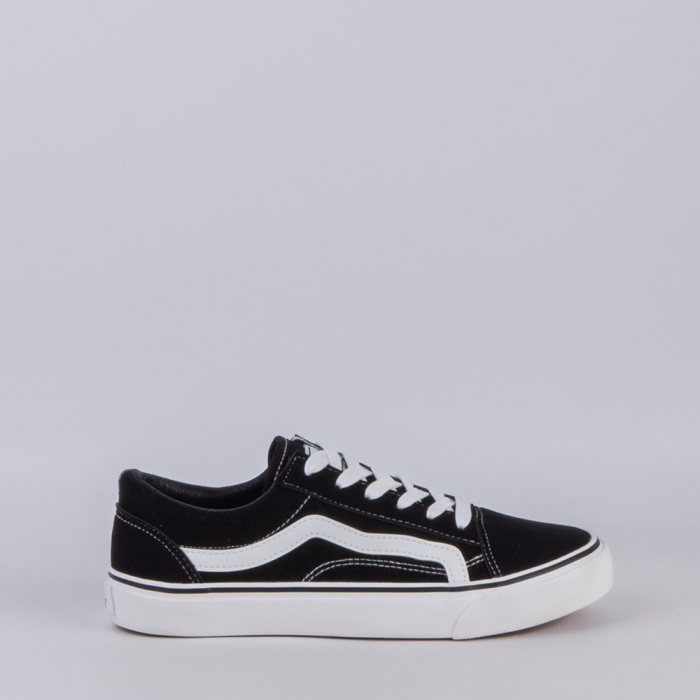 ZAPATILLA LONA MUJER NEGRO...