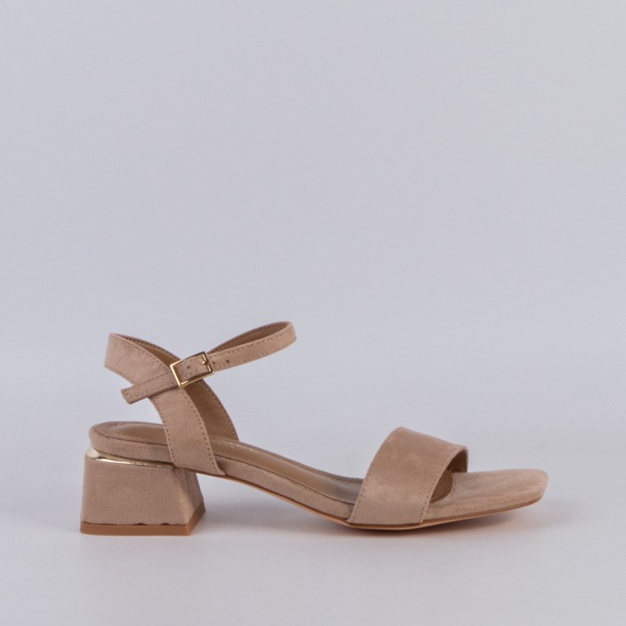 SANDALIA MUJER TAUPE 55026