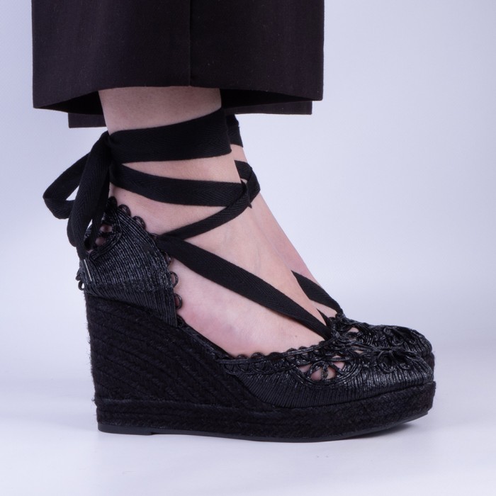 ESPARDEÑA  MUJER NEGRO 55043