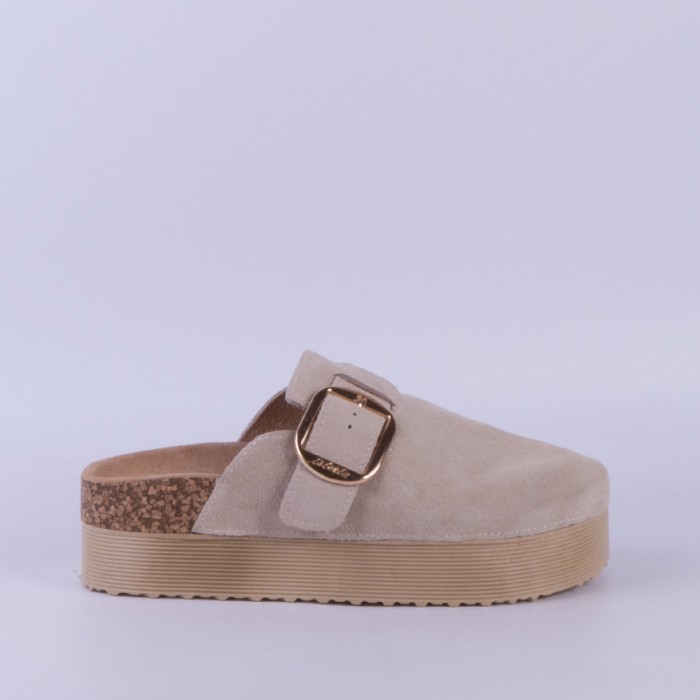 ZUECO MUJER ISTERIA BEIGE...