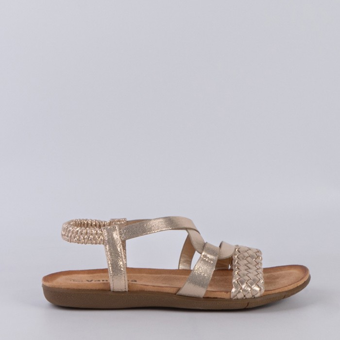 SANDALIA MUJER ORO 55047