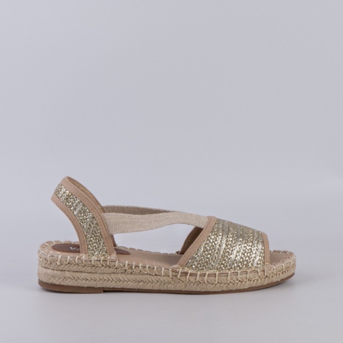 SANDALIA MUJER ORO 55045