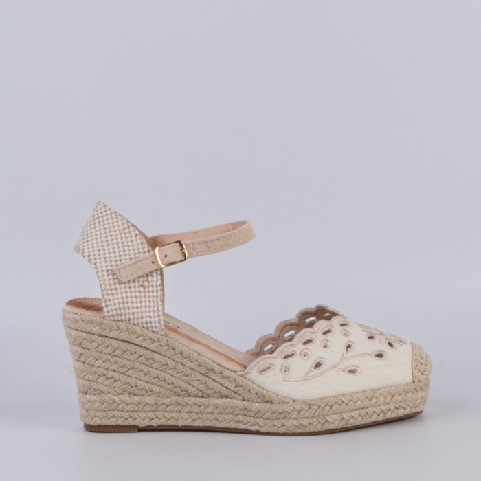 ESPARDEÑA MUJER BEIGE 55086