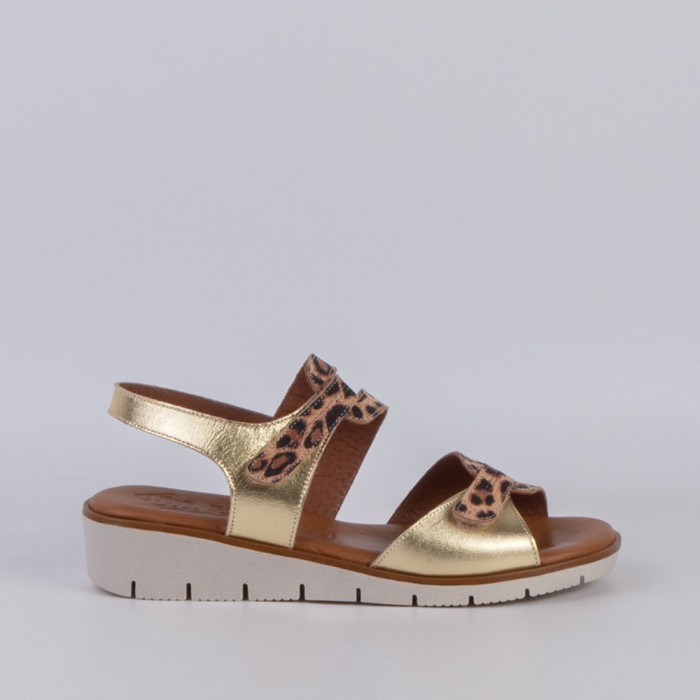 SANDALIA MUJER LEOPARDO 54869