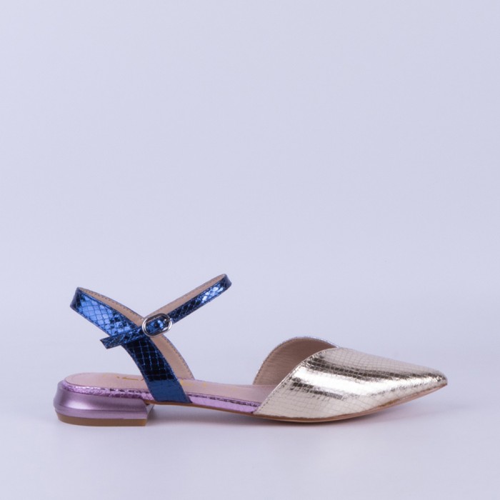 ZAPATO MUJER AZAREY ORO 55123