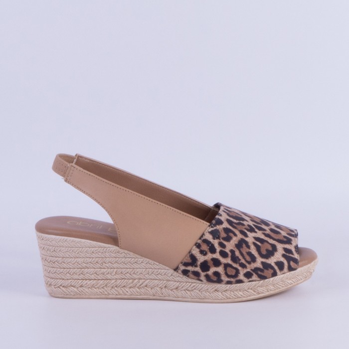SANDALIA MUJER BEIGE 54897