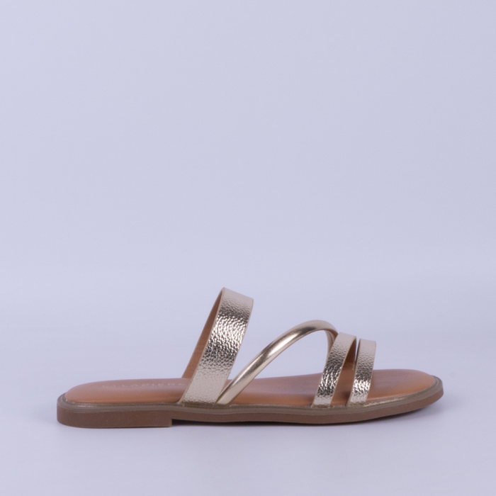 SANDALIA MUJER ORO 55028