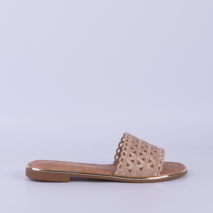 SANDALIA MUJER ORO 55031