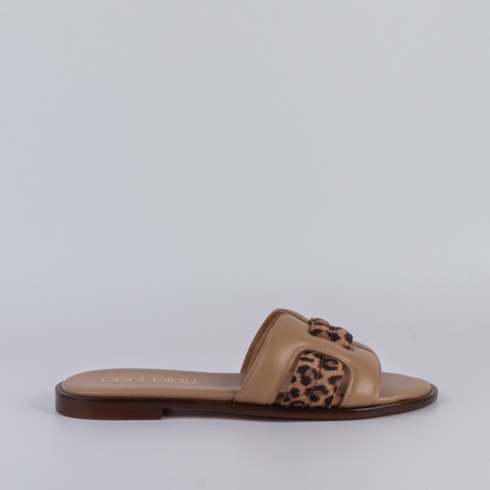 SANDALIA MUJER LEOPARDO 54992