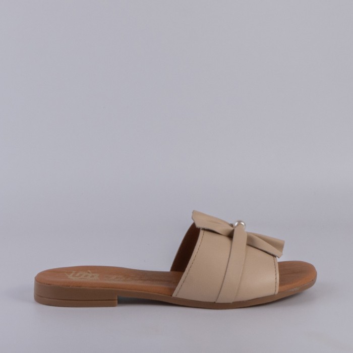 SANDALIA MUJER BEIGE 55334