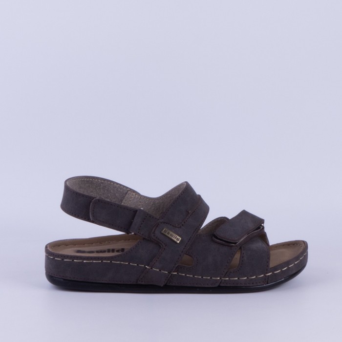 SANDALIA HOMBRE MARRON 54702