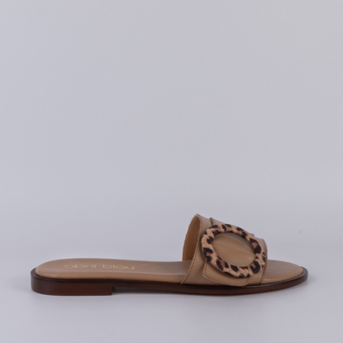 SANDALIA MUJER LEOPARDO 54999