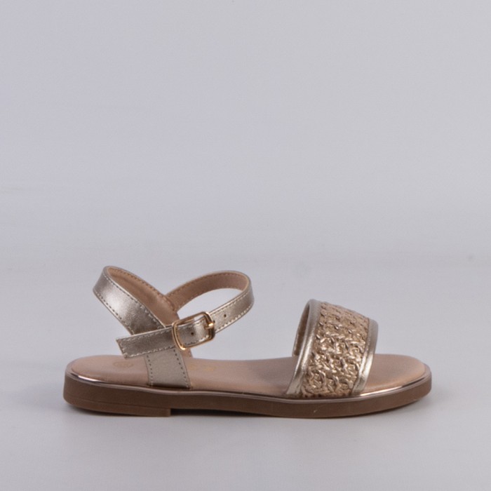 SANDALIA NIÑA ORO 26998