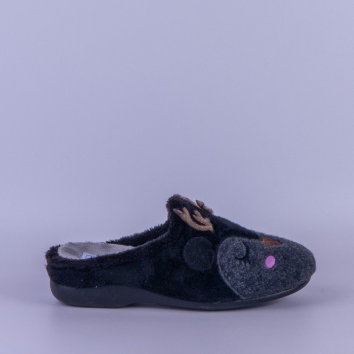 ZAPATILLA CASA MUJER NEGRO...