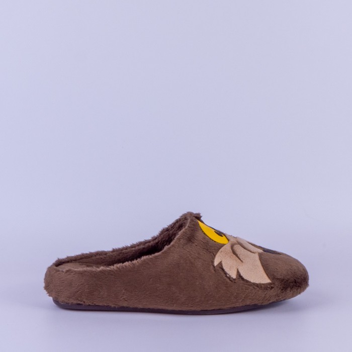 ZAPATILLA CASA MUJER MARRON...