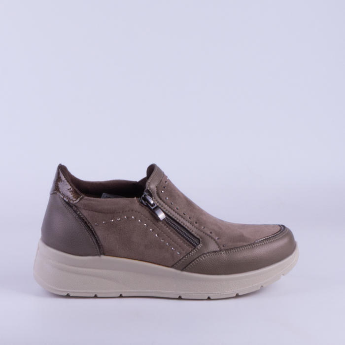 ZAPATO MUJER AMARPIES TAUPE...