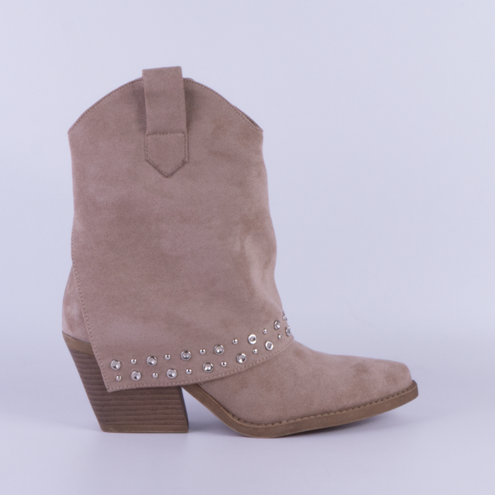 BOTA MUJER VIRUCCI BEIGE 55895