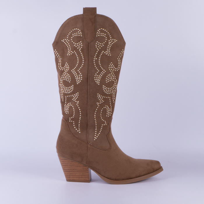 BOTA MUJER VIRUCCI TAUPE 55904