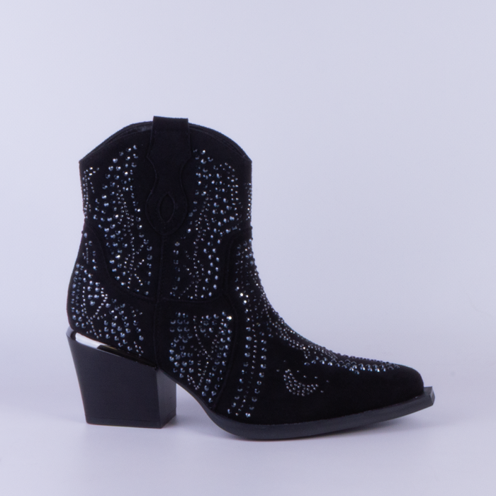 BOTIN MUJER VIRUCCI NEGRO...