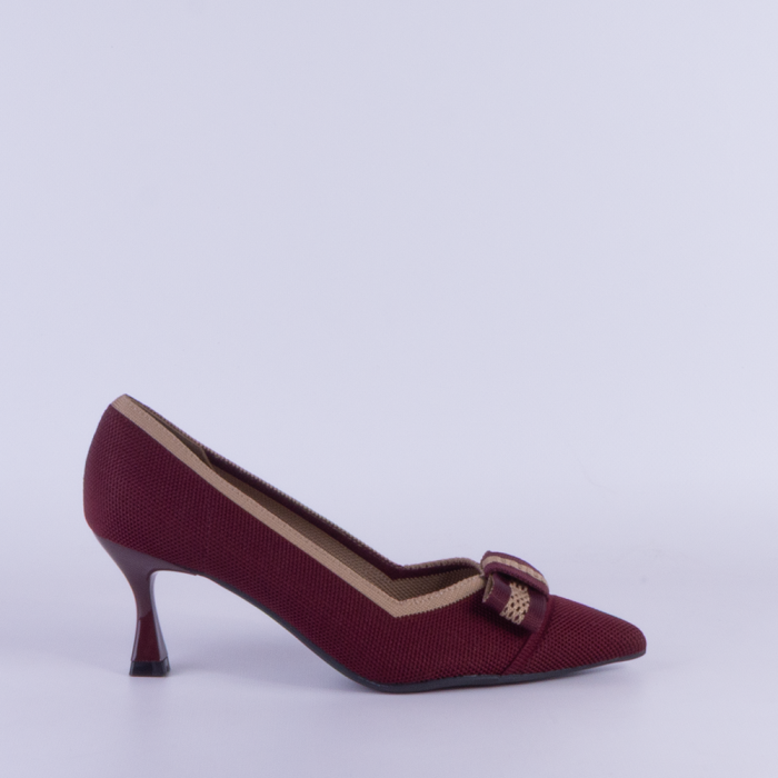 ZAPATO MUJER BURDEOS 55949