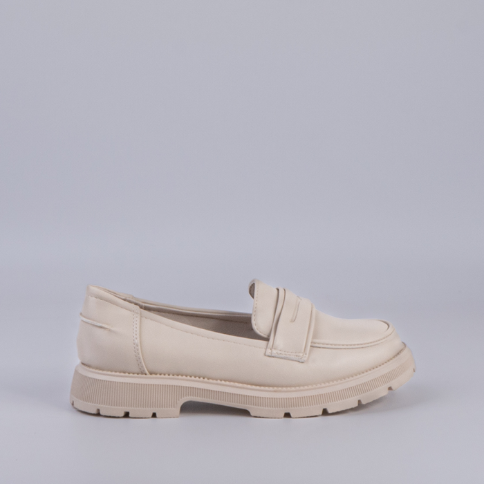 MOCASIN NIÑA BEIGE 26466