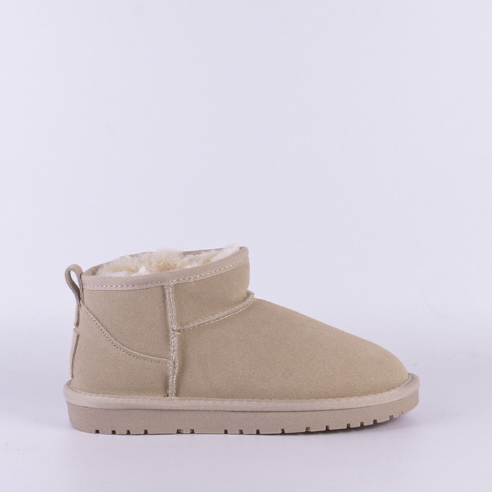 BOTIN MUJER BEIGE 55764