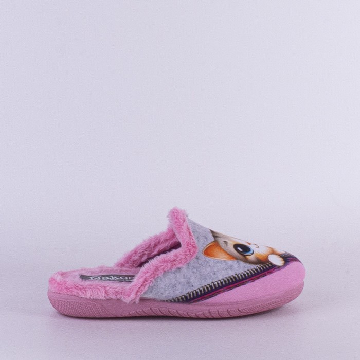 ZAPATILLA CASA NIÑA ROSA 27234