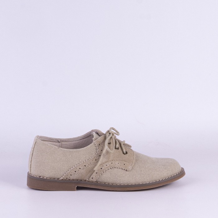 ZAPATO NIÑO BEIGE 27289