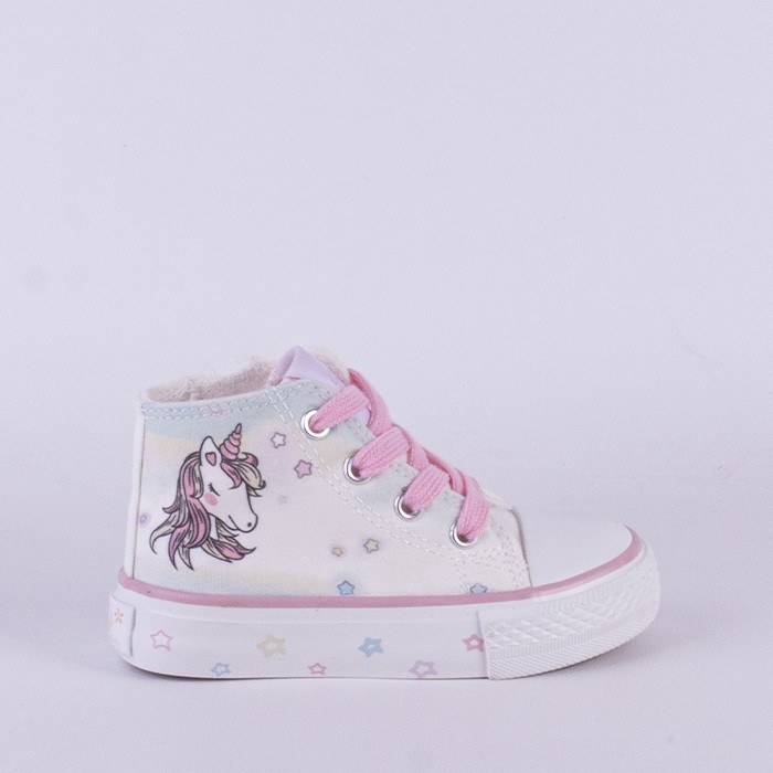 ZAPATILLA LONA NIÑA BLANCO...