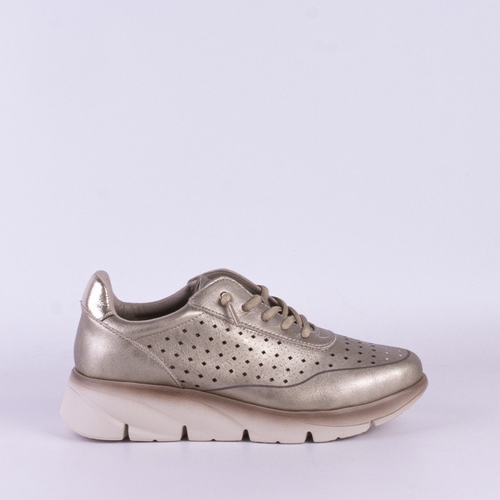 ZAPATO MUJER FLEX BRONCE 56377