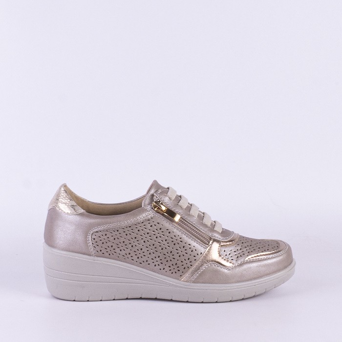 ZAPATO MUJER ORO 56481