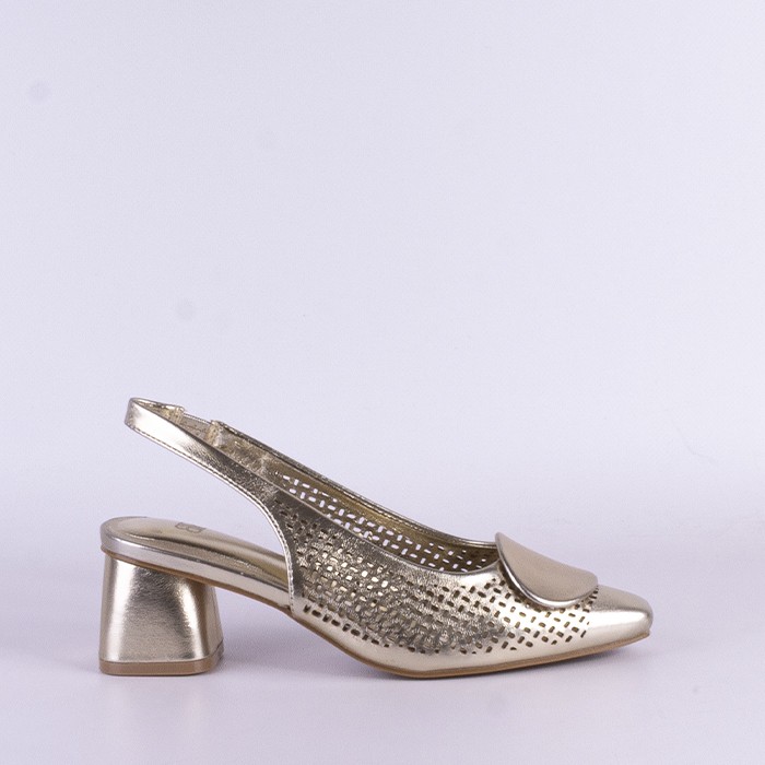 ZAPATO MUJER ORO 56508