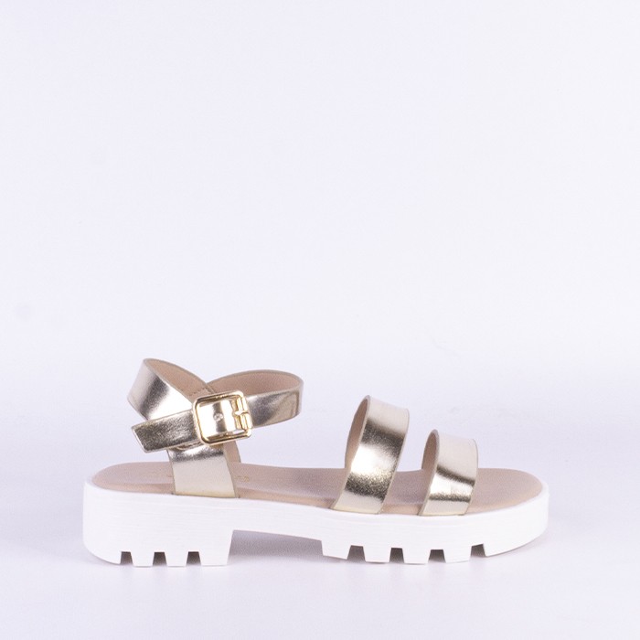 SANDALIA NIÑA ORO 27298