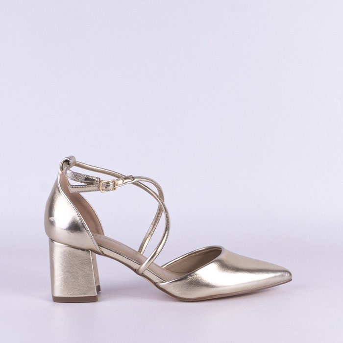 ZAPATO MUJER ORO 56526